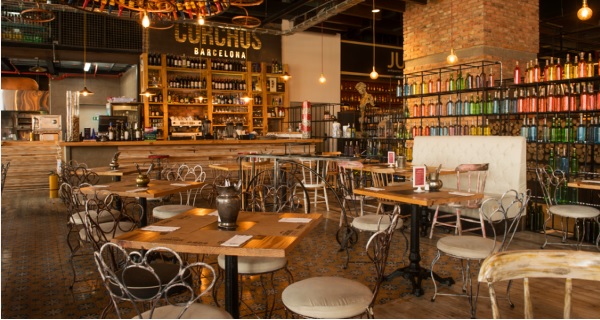 Cena española en Corchos Barcelona